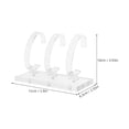 thumbnail image 2 of FESTFENDS Stable Transparent Watch Display Stand Acrylic Holder for Wrist Watch Storage, 2 of 8
