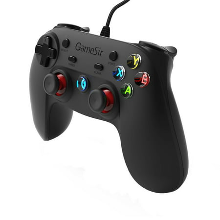 GameSir G3w Wired PC Controller for Windows 10/8.1/8/7/Android/PS3/Steam Dual Shock Game (Best Pc Controller For Steam)