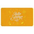 thumbnail image 1 of Decor Door Rugate your Entryway with our Hello Summer Door Mat - Absorbent Non-Slip 17x30 Inch. Door Mat for Outdoor/Indoor Enhances Home Decor Door Rug, 1 of 6