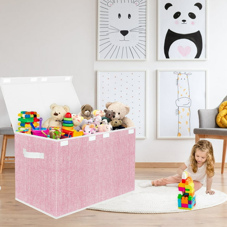 Kids Toy Storage Storage For Toys Large Pink Toy Storage Box