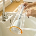 thumbnail image 1 of Cepillo para taza, cepillo para lavar tazas de mango largo, herramienta especial para lavar biberones, cepillo para taza de agua, cepillo de limpieza y esponja, cepillo de taza de mango largo - blanco, 1 of 5