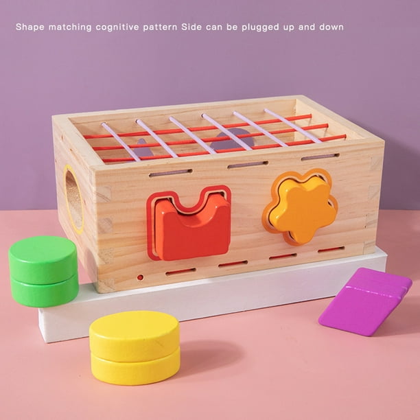 Assortir les formes et couleurs Jeu éducatif bois Enfant 2 ans + - Autres  jeux d'éveil - Achat & prix