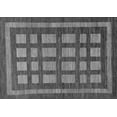 thumbnail image 1 of Ahgly Company Indoor Rectangle Checkered Gray Modern Area Rugs, 3' x 5', 1 of 4