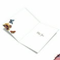 thumbnail image 5 of 1 Big Miss You Card with Envelope (8.5 x 11 Inch) - Fluttering Words J6477AMYG, 5 of 6