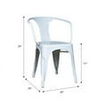 thumbnail image 6 of Marais A Arm Chair with Metal Seat, 6 of 6