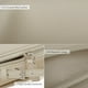 thumbnail image 4 of Bandolera DONNAIN Premium de piel granulada blanca, 4 of 5