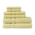 thumbnail image 2 of 510 Design Aegean 100% Turkish Cotton 6 Piece Towel Set, Yellow, 2 of 11