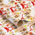 thumbnail image 7 of American Eskimo Christmas Wrapping Paper Rolls, American Eskimo Holiday Gift Wrapping Paper Merry Christmas, 7 of 7