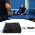 thumbnail image 4 of Red de ping-pong Malla de redes de tenis de mesa de reemplazo profesional de red de ping-pong estándar duradero JShteea  El nuevo, 4 of 9