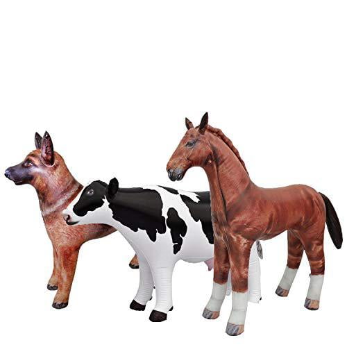Large inflatable cheap farm animals