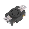 thumbnail image 2 of Receptáculo de bloqueo industrial 30A 250V Montaje Enchufe industrial Resistente al desgaste PA66 para secadores para generadores ANGGREK Otros, 2 of 8