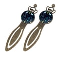 thumbnail image 2 of Hanukkah Book Accessories: Vintage Copper Crown-Shaped Bookmarks - Stainless Steel Material - Set of 2 - Ideal Gift for Readers and Book Lovers - Reading Accessories, 2 of 5