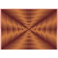 thumbnail image 1 of Ahgly Company Machine Washable Indoor Rectangle Transitional Bright Orange Area Rugs, 7' x 9', 1 of 7