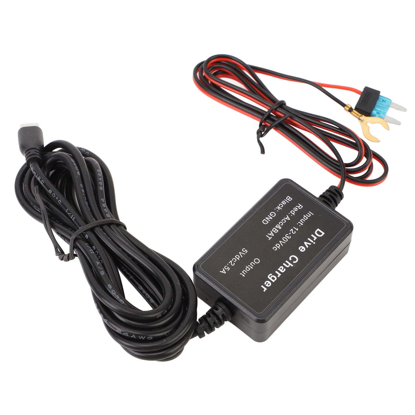 Dash Cam Power Cord, Dash Cam Hardwire Kit Flexible Overheating   For Mirror Cams