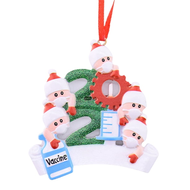 De Árbol De Navidad Familia Diy Saludos Escritos A Mano Colgante Regalo De Navidad Perfecto Para Vecinos, Familiares Y Amigos 2021 Colgante Serendint HA043206-05