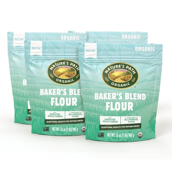 Nature's Path Organic Baker's Blend Flour, 32oz Bag (pack of 4)