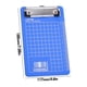 thumbnail image 3 of Portapapeles grueso tamaño A4 | Tabla para estudiantes | Carpeta duradera de plástico para documentos | Organizador de papelería azul | Capacidad para 80 hojas | Suministros escolares y de oficina, 3 of 5