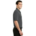 thumbnail image 3 of Port Authority Silk Touch Interlock Performance Polo-2XL (Sterling Grey), 3 of 6