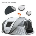 thumbnail image 7 of Terrui 2 Person White And Brown Pop Up Tent TER-LTT245WB, 7 of 7