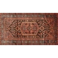 thumbnail image 1 of Ahgly Company Machine Washable Indoor Rectangle Traditional Rust Pink Area Rugs, 8' x 12', 1 of 7