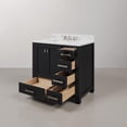 thumbnail image 4 of Water Creation Madison 36" Wood Single Bathroom Vanity in Espresso/Chrome, 4 of 7