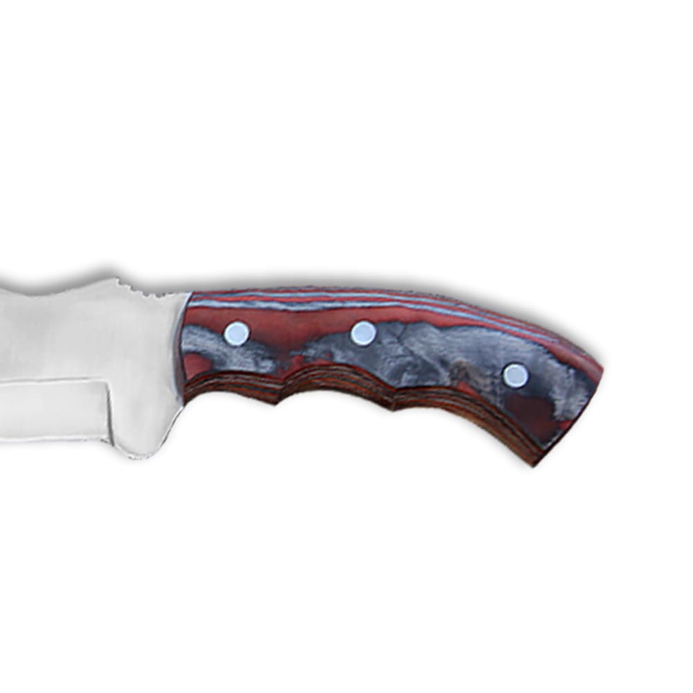 Tracker® Abornazine Best Tracker Knife with Durable Leather Sheath