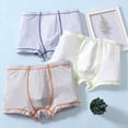 thumbnail image 7 of Purcolt 3pc Boxers Shorts for Boys Comfort Casual Cotton Elastic Waisted Classic Fit Underwear Trunk Breathable Loose Boxer Briefs Loungewear, 7 of 7