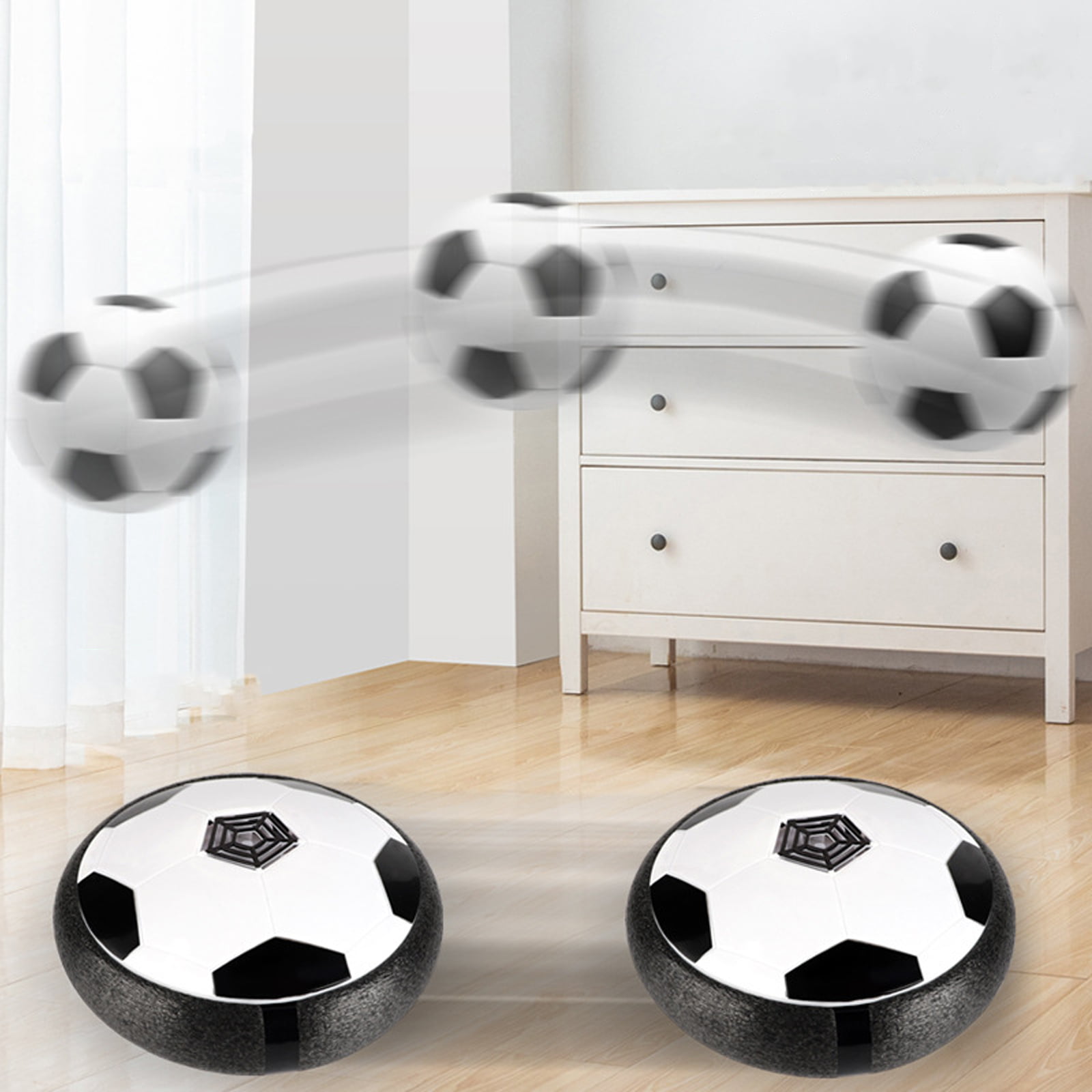 18cm Fútbol con flotadores Mini Toy Ball Air Cushion Flash