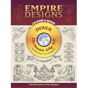 Dover Electronic Clip Art: Empire Designs CD-ROM and Book (Paperback)