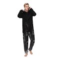 thumbnail image 2 of WREESH 2025 Mens Pumpkin Hooded Jumpsuit Thanksgiving Halloween Pajamas Family Matching Set Zipper Onesie Holiday Sleepwear, 2 of 6