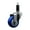 Swivel - No Brake - 1-1/8" Stem, variant on 3 Inch Blue Poly Swivel 1 Inch Expanding Stem Caster Total Lock Brake SCC