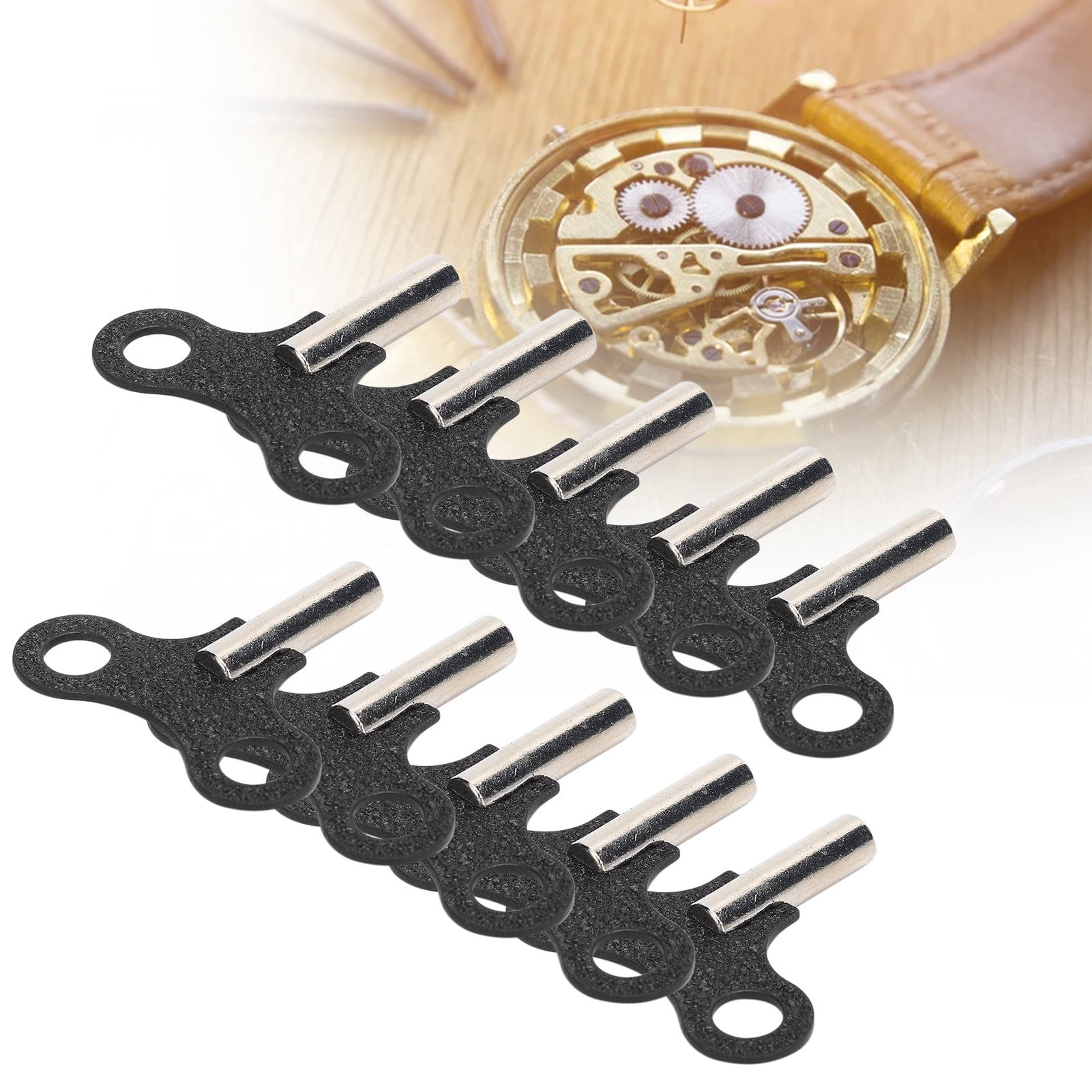 Mouvement D'Horloge Murale Avec Aiguilles - Mécanisme + Kit De Montage (Axe 16 + 21 Mm) - 10
