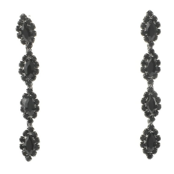 Rhinestone Post Earrings