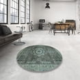 thumbnail image 3 of Ahgly Company Indoor Rectangle Abstract Gunmetal Gray Abstract Area Rugs, 5' x 7', 3 of 6