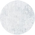 thumbnail image 2 of SAFAVIEH Brentwood Collection 3' x 3' Round Ivory/Grey BNT822A Modern Abstract Non-Shedding Living Room Bedroom Area Rug, 2 of 6