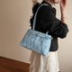 thumbnail image 3 of Bolso de mano con diseño de nicho de moda, bolso de mano para mujer, bolso de hombro con bordado retro, combinable, 2025, 3 of 5