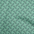 thumbnail image 1 of oneOone Silk Tabby Dusty Teal Green Fabric Asian Ikat Sewing Fabric By The Yard Printed Diy Clothing Sewing Supplies 42 Inch Wide, 1 of 4