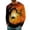 Orange #45, variant on DORKASM Mens Halloween Shirt Crew Neck Lightweight Funny Print Novelty Shirts Long Sleeve Skeleton 2026 Causal Tee Vintage Fall Winter Ghost Graphic Costumes Red S