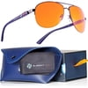 ELEMENT LUX Blue Light Blocking Glasses Amber Blue Blocker Glasses - For Better Sleep, Gaming, Eye Strain, Computer