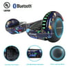 "Hoverboard UL2272 Certified LED Flash Wheel Bluetooth 6.5"" Design Coating Two Wheel Self Balancing Scooter (Twinkle Star)"