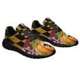 thumbnail image 6 of Maryland Fall Halloween Thanksgiving Pumpkin Shoes Sneakers Black Size 9, 6 of 7