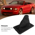 thumbnail image 3 of Manual de Cubierta de Arranque de Cambio, 8R3Z7277AA Fácil de Limpiar La Cubierta de Bota de Cambio Resistente Para Mustang 2005-2009, 3 of 7