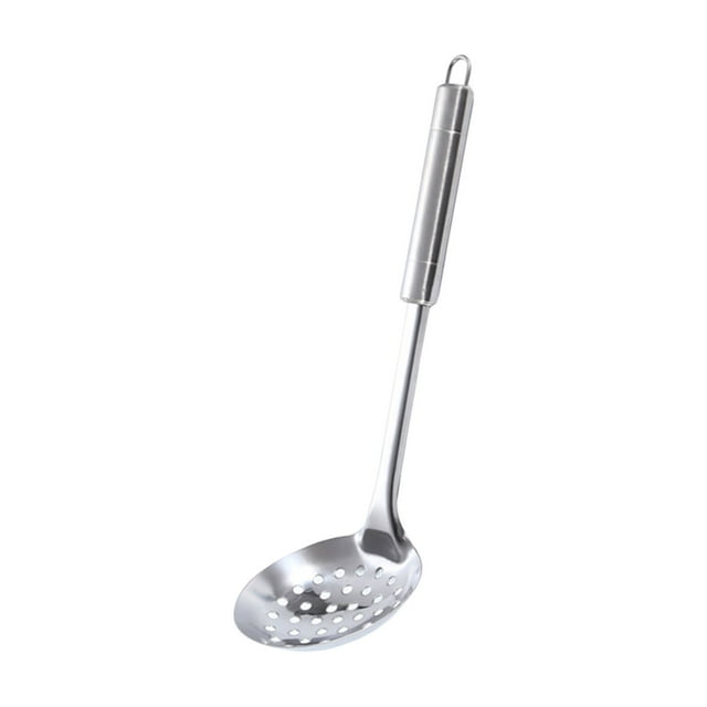 Stainless Steel Cooking Shovel Kitchen Utensil Long Spout Durable Scratch Resistant