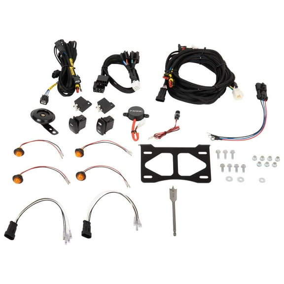 Tusk Plug and Play UTV Signal & Horn Kit with Button Lights
