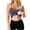 Purple, variant on Women's Adjustable Strap Padded Tank Top Summer Fashion Ribbed Notch V Neck Camisole Casual Sleeveless Daily Wear Undershirt Purple