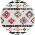 thumbnail image 2 of SAFAVIEH Adirondack Caiden Southwest Area Rug, Grey/Red, 6' x 6' Round, 2 of 3