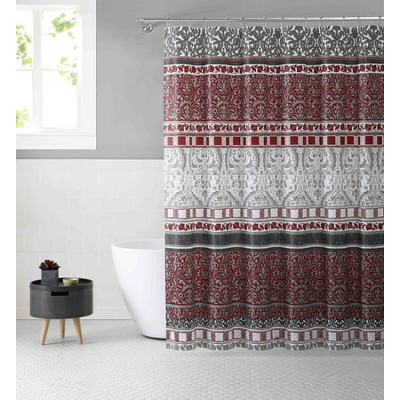 burgundy shower curtain target