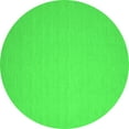 thumbnail image 1 of Ahgly Company Indoor Round Abstract Green Contemporary Area Rugs, 3' Round, 1 of 1