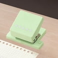 thumbnail image 6 of Milageto 5 Hole Punch Portable Anti Slip Portable Hand Operated for B5 Cards Journals light Green, 6 of 8
