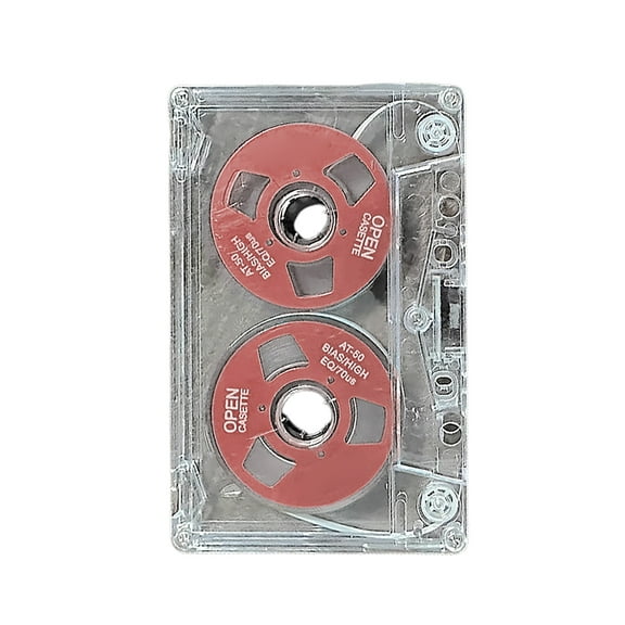 Versatile Double Sided Metal Cassette Tape with 50 Minutes Recording Function Standard Cassette Tape Empty Tape